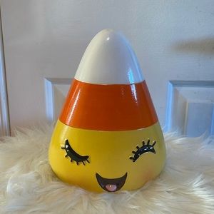 COPY - Halloween candy corn decor NWT